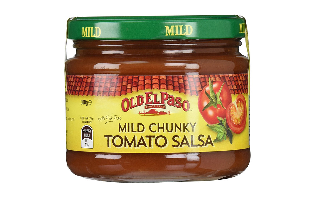 old-el-paso-mild-chunky-tomato-salsa-glass-jar-300-grams-reviews-nutrition-ingredients